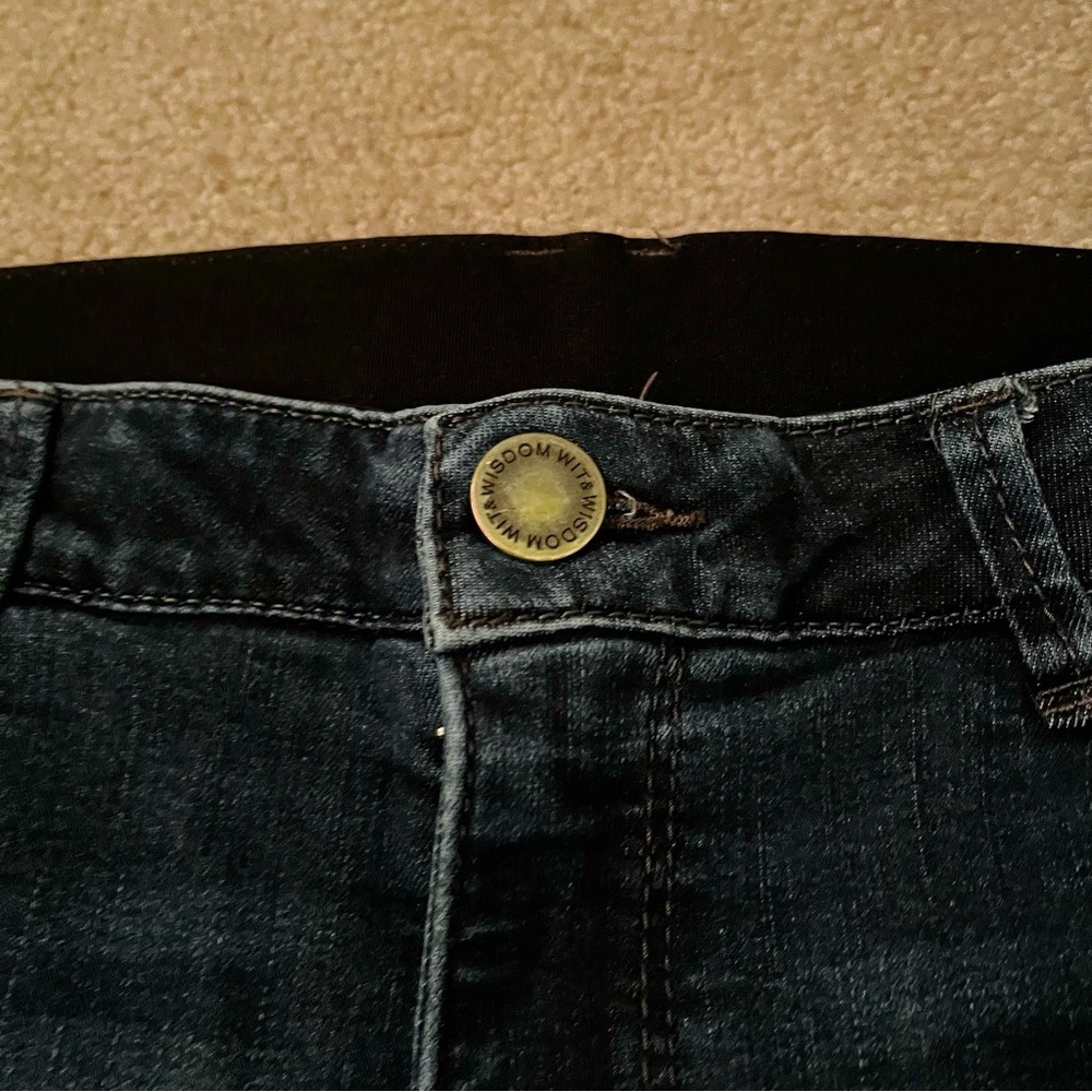 Wit & Wisdom Ab-solution High Rise Skinny Ankle Medium Wash Jeans (size 12) - Picture 3 of 8